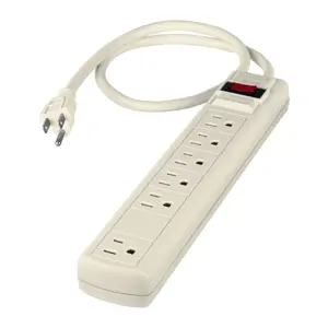 47184 / MUL-645 Volteck Multicontacto 14 AWG 6 entradas supresor de picos 450 joules