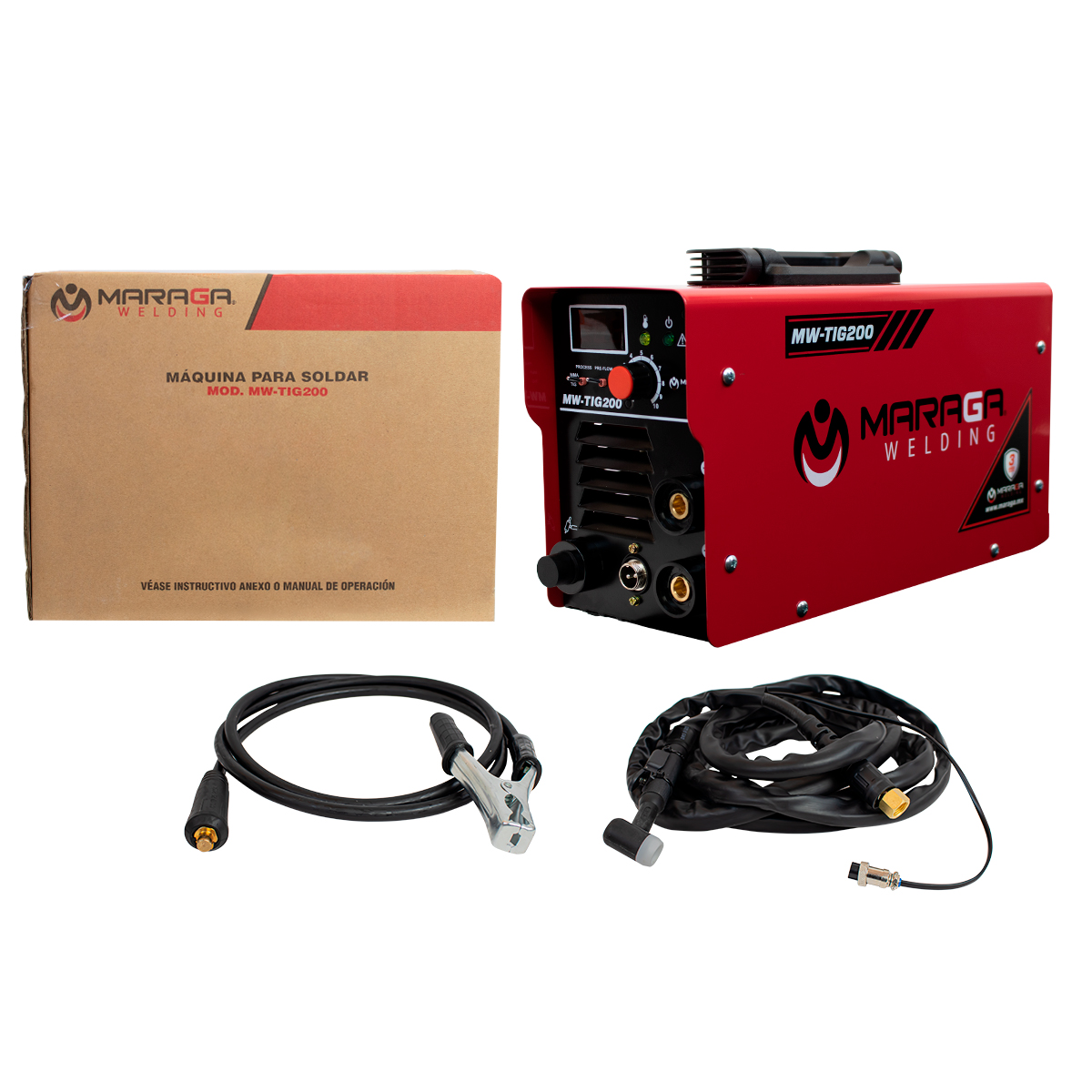 MW-TIG200 / 202094210901388 Soldadora Tig Inversora Maraga 200 Ampers 220v