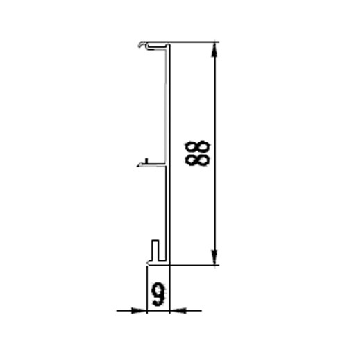 BRK3934 TAPA P-RIEL SUP. CABE/NM