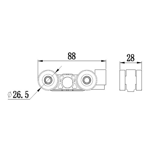 BRK3941 ARANDELA P/CARR M8