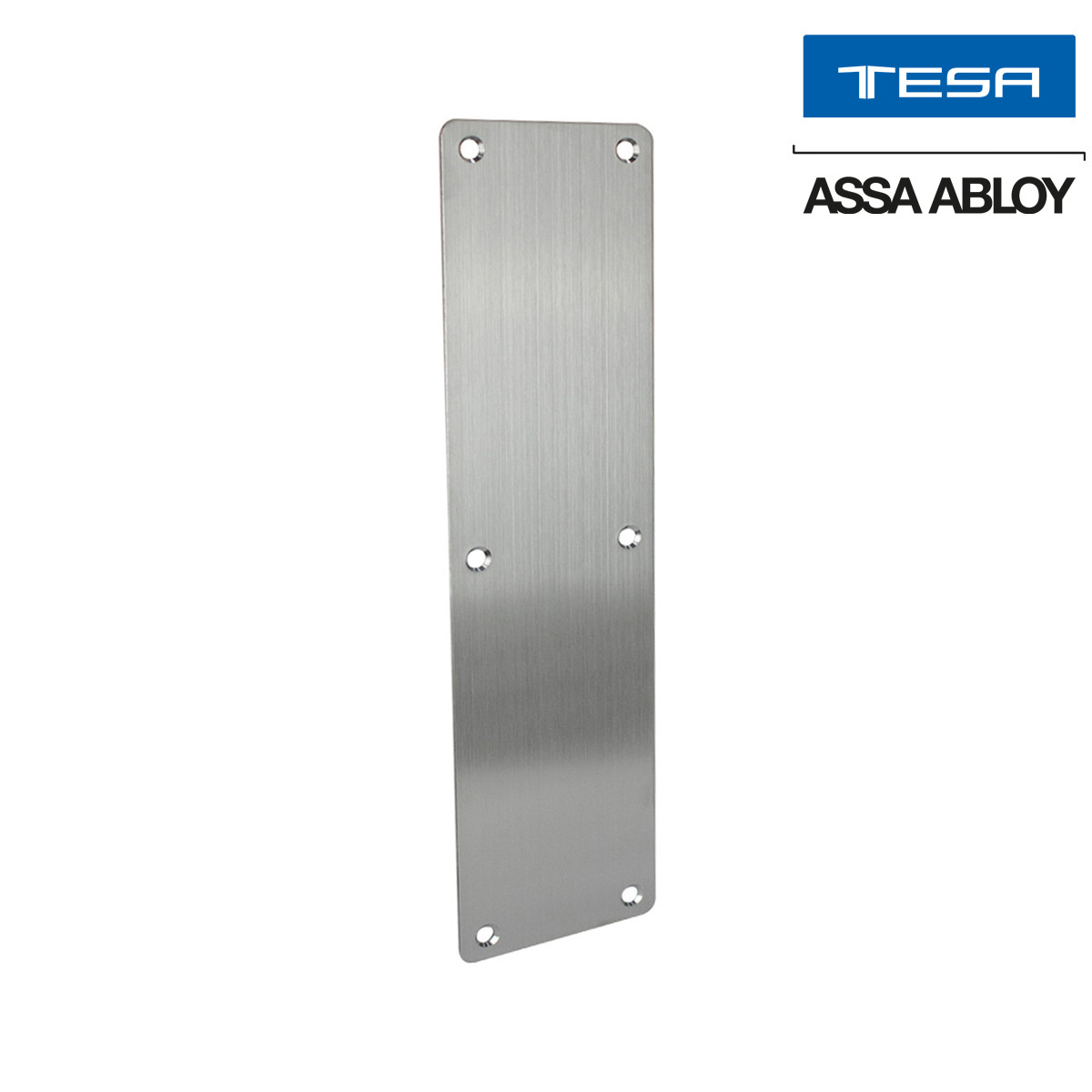 PUSH PLATE 30X10 INOX 10 PZS