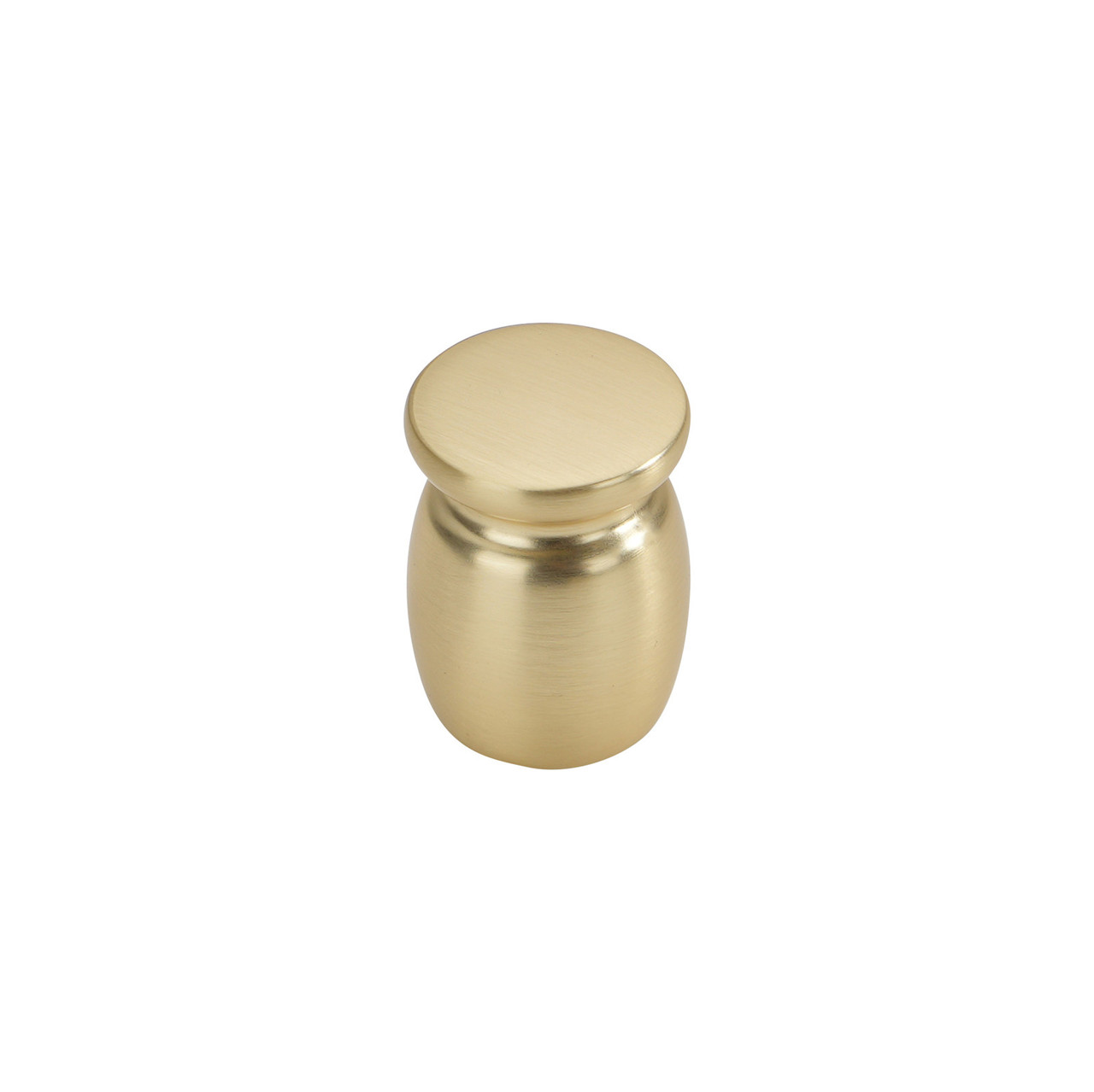 JALADERA BOTÓN COSMOS 46G LATÓN SATINADO