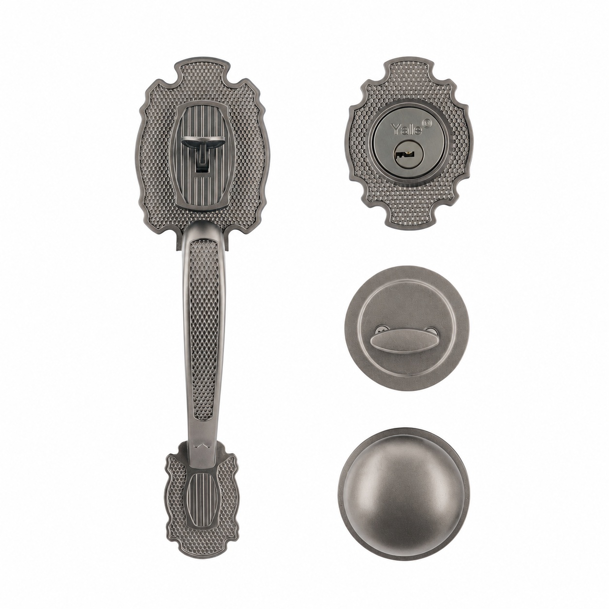 GATILLO TAPACHULA GUM METAL LLAVE - MARIPOSA