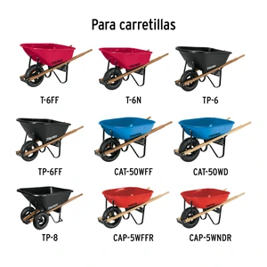 Defensa p/bastidores de madera p/carretillas Truper y Pretul