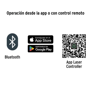 Nivel láser verde, alcance 30m,16 líneas, recargable, TRUPER