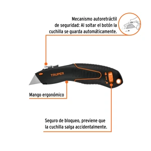 Navaja auto-retráctil de seguridad 7