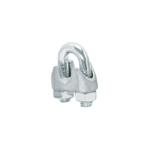 Bolsa c/40 nudos (perros) de hierro p/cable de 1/4