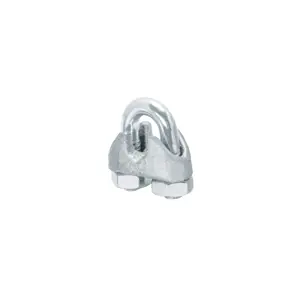 44083 / NUDO-3/16 Blíster c/2 nudos (perros) de hierro p/cable de 3/16