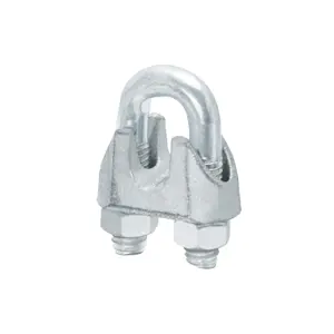 44086 / NUDO-3/8 Blíster c/1 nudo (perro) de hierro p/cable de 3/8