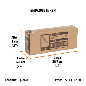 Navaja abatible 4-1/2