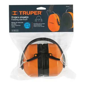 14007 / OAJ-X Orejera plegable, ajustable, Truper