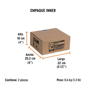 Orejera plegable, ajustable, Truper