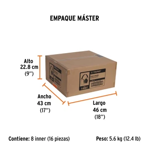 Orejera plegable, ajustable, Truper