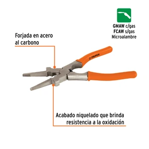Pinza para proceso MIG, Truper