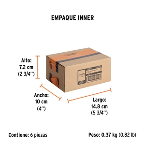 Juego de 7 puntas torx combinadas c/seguro largo 1