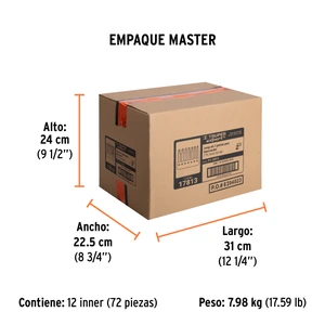 Juego de 7 puntas torx combinadas c/seguro largo 2