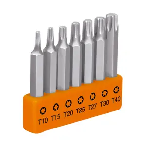 17796 / P7-25T Juego de 7 puntas torx combinadas largo 2