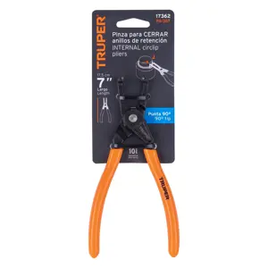 17362 / PA-367 Truper Pinza punta a 90° 6-3/4
