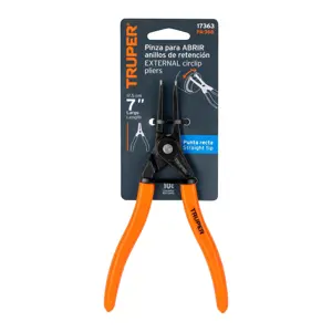 17363 / PA-368 Truper Pinza punta recta 7