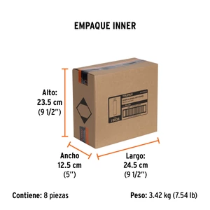 Truper Pintura en aerosol, azul holandés, bote esbelto, 400 ml