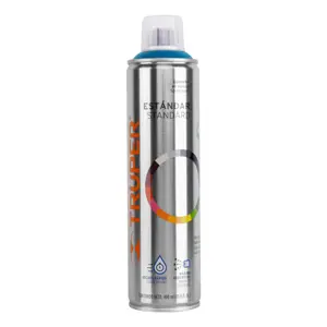 Truper Pintura en aerosol, azul holandés, bote esbelto, 400 ml