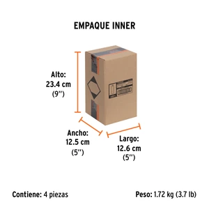 Truper Pintura en aerosol alta temp. bote esbelto, aluminio,400ml