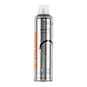 Truper Pintura en aerosol alta temp. bote esbelto, aluminio,400ml