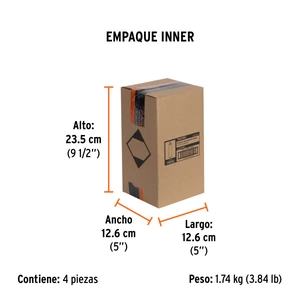 Truper Pintura en aerosol, amarillo, bote esbelto, 400 ml