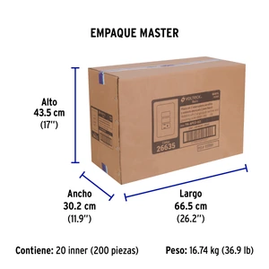 Volteck Placa armada 2 interruptores y contacto, marfil, Basic