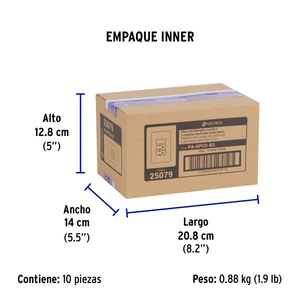 Volteck Placa armada 2 contactos e interruptor sencillo, Basic