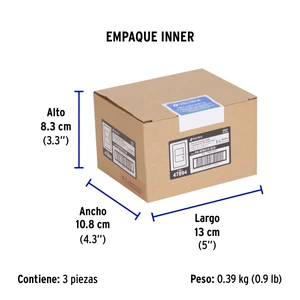 Volteck Placa armada negra 1 interruptor y 1 de 3vías 1.5mód,Lisboa