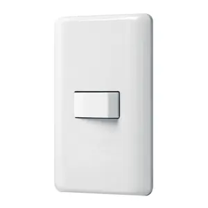 25078 / PA-APSE-B Placa armada con 1 interruptor sencillo, Volteck Basic