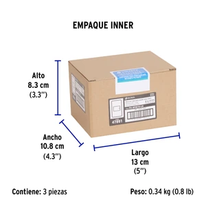 Volteck Placa armada negra 1 interruptor 1.5 módulos, Lisboa