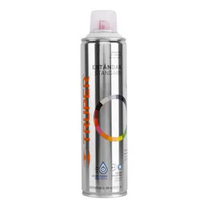 Truper Pintura en aerosol, blanco brillante, bote esbelto, 400 ml