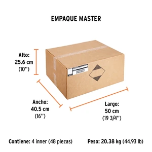 Truper Pintura en aerosol, blanco mate, bote esbelto, 400 ml