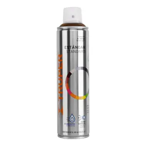 Truper Pintura en aerosol, café anodizado,bote esbelto, 400 ml