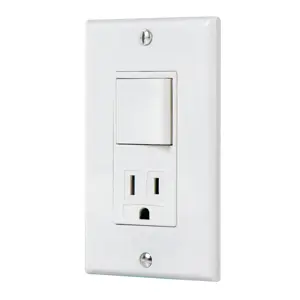 40018 / PA-COAP-CLP Placa armada contacto e interruptor Classic, Volteck