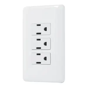 25082 / PA-COTR-B Placa armada con 3 contactos, Volteck Basic