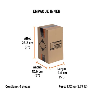 Truper Pintura en aerosol, gris claro, bote esbelto, 400 ml
