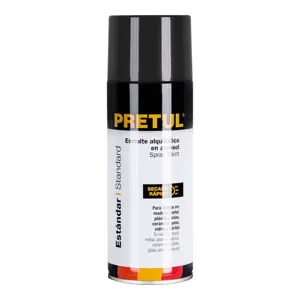 Pintura en aerosol, gris oscuro, 400 ml,Pretul