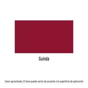 Truper Pintura en aerosol, guinda, bote esbelto, 400 ml