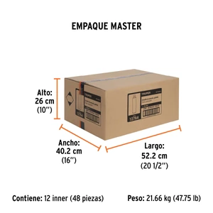 Truper Pintura en aerosol, guinda, bote esbelto, 400 ml