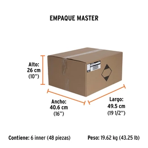 Truper Pintura en aerosol, naranja, bote esbelto, 400 ml