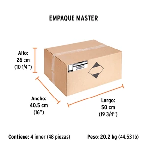 Truper Pintura en aerosol, negro mate, bote esbelto, 400 ml