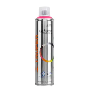 Truper Pintura en aerosol, rosa mexicano, bote esbelto, 400 ml