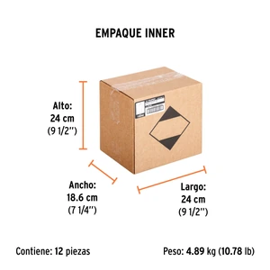 Pintura en aerosol, rojo, bote esbelto, 400 ml, Truper