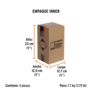 Truper Pintura en aerosol, rojo taxi, bote esbelto, 400 ml