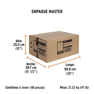 Truper Pintura en aerosol, tabaco, bote esbelto, 400 ml