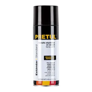 Pintura en aerosol, tabaco, 400 ml, Pretul