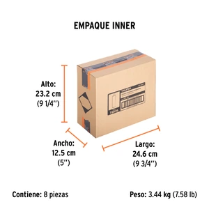 Truper Pintura en aerosol,transparente brillante,bote esbelto,400ml